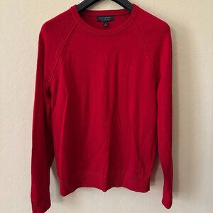 Red Merino Wool Sweater
